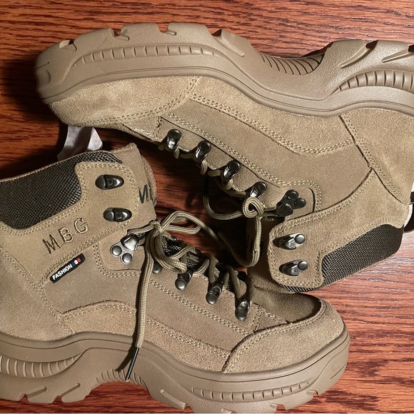 Men’s safety shoes with steel men’s boots comfortable suede leather - Picture 5 of 11